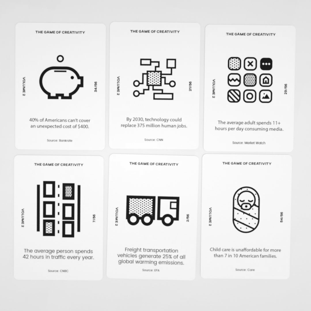 The Game of Creativity - Problems